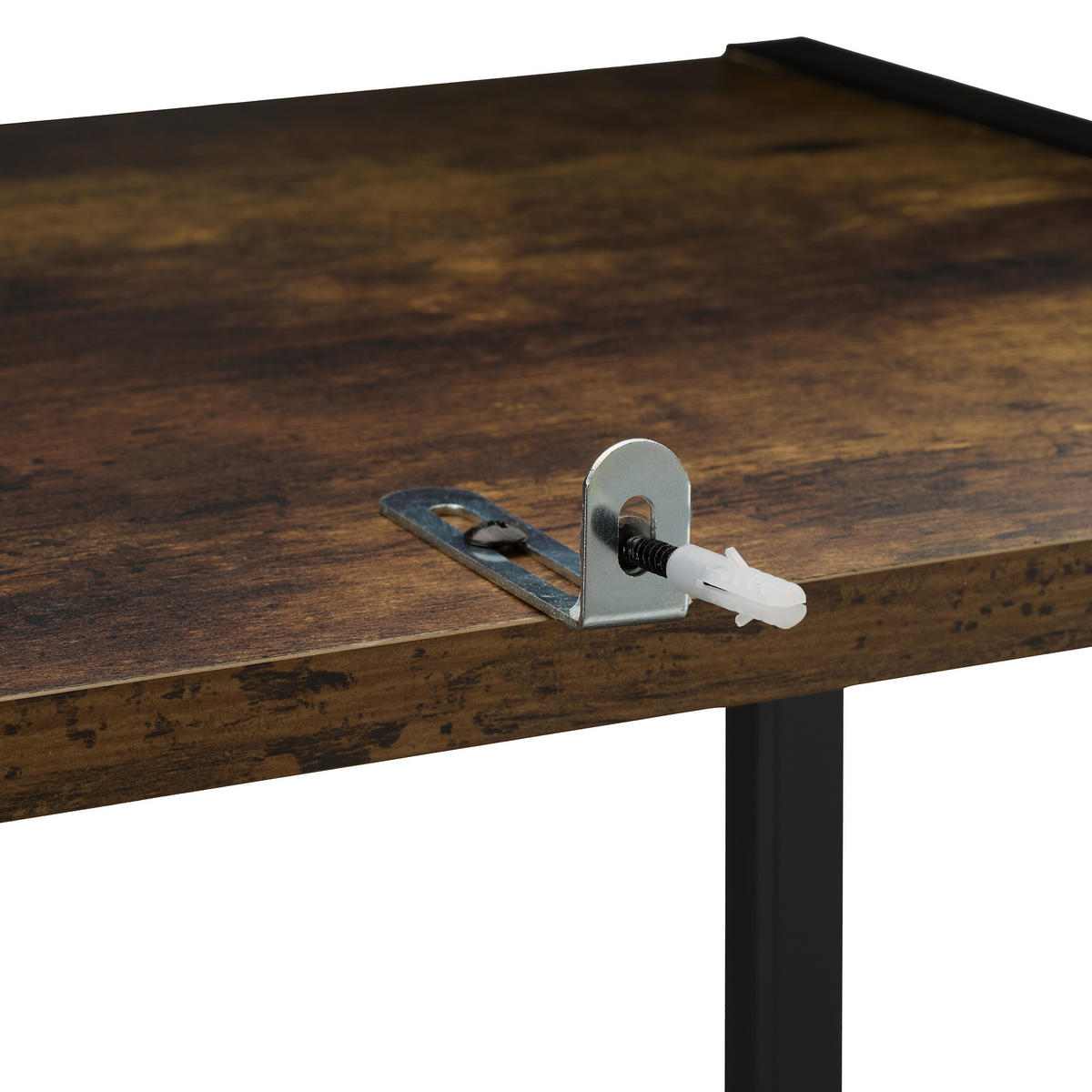 STANDREGAL - Multicolor, Holzwerkstoff/Metall (50/180/35cm) - Relaxdays