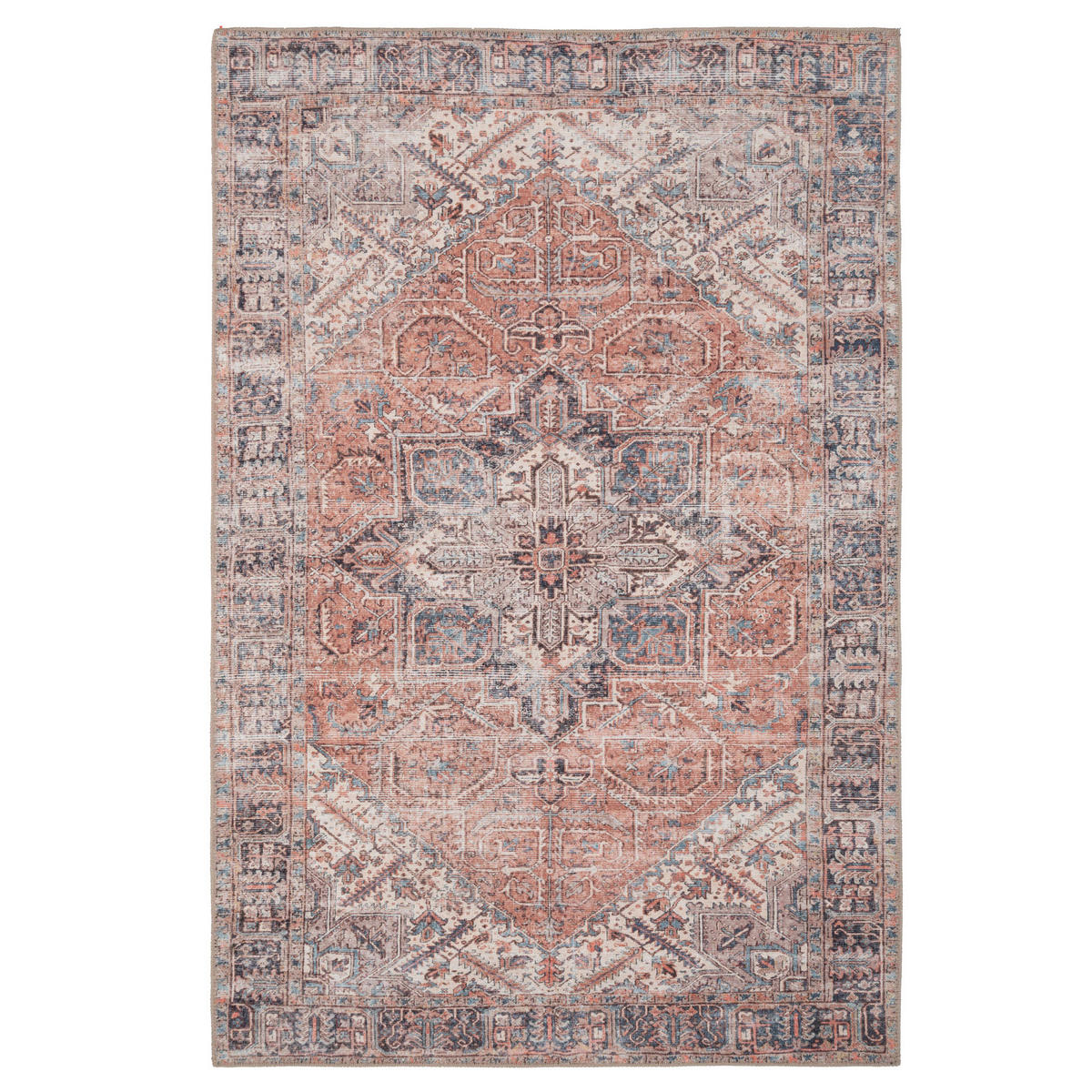 FLACHWEBETEPPICH Neeve - Beige, Textil (200/290cm) - Kukoon Rugs