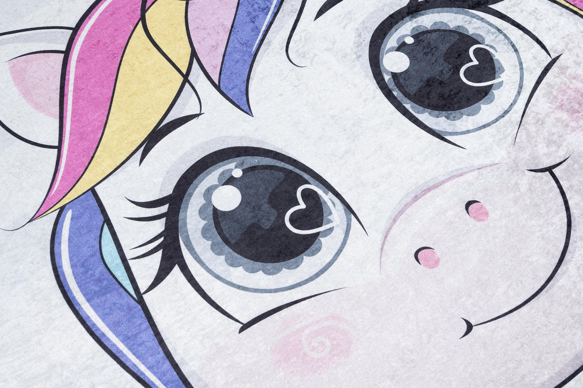 TEPPICH EMMA Grau 120/170 cm - Grau, Kunststoff (120/170cm) - Tapiso