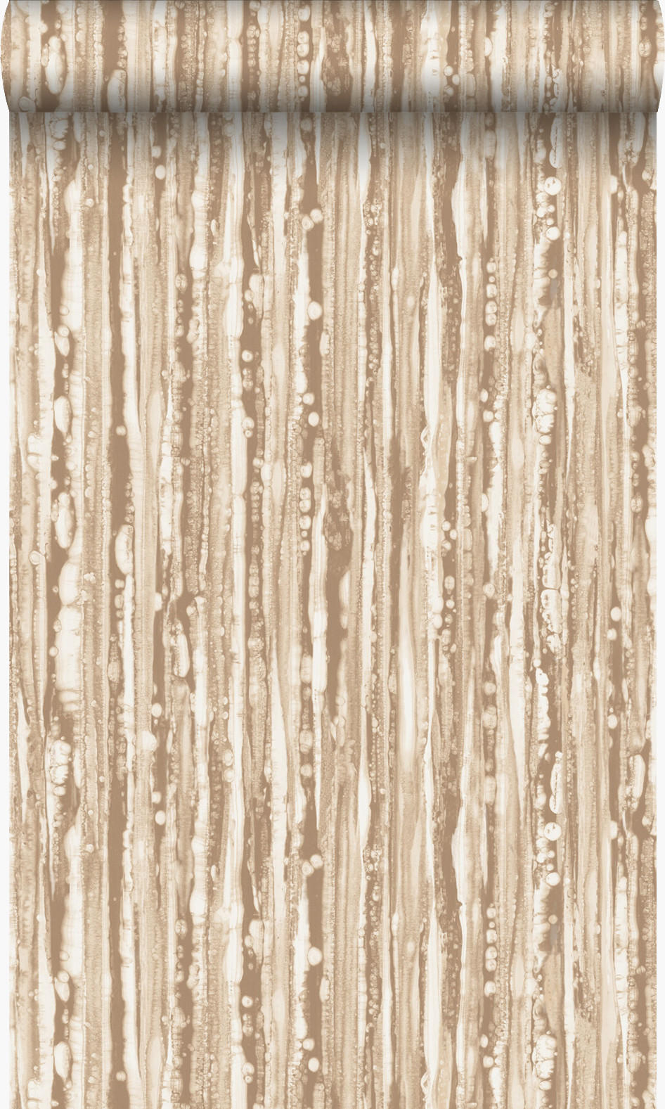 TAPETE Streifen 53 cm x 10.05 m - Gelb, Papier (53/1000cm) - Origin Wallcoverings