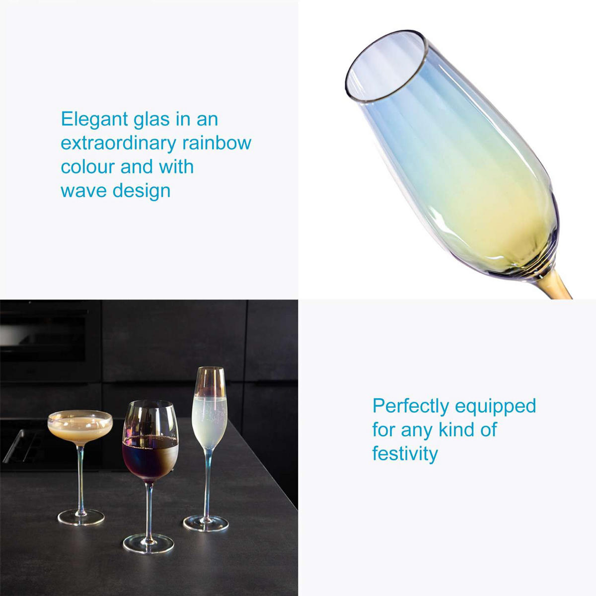 SEKTGLAS 200 ml - Transparent, Glas (0.2L) - Intirilife