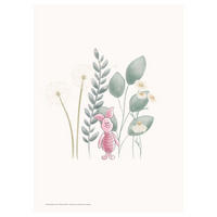 POSTER Disney's Piglet Among Dandelions - Multicolor, Papier (70/100/0.1cm) - Poster&Frame
