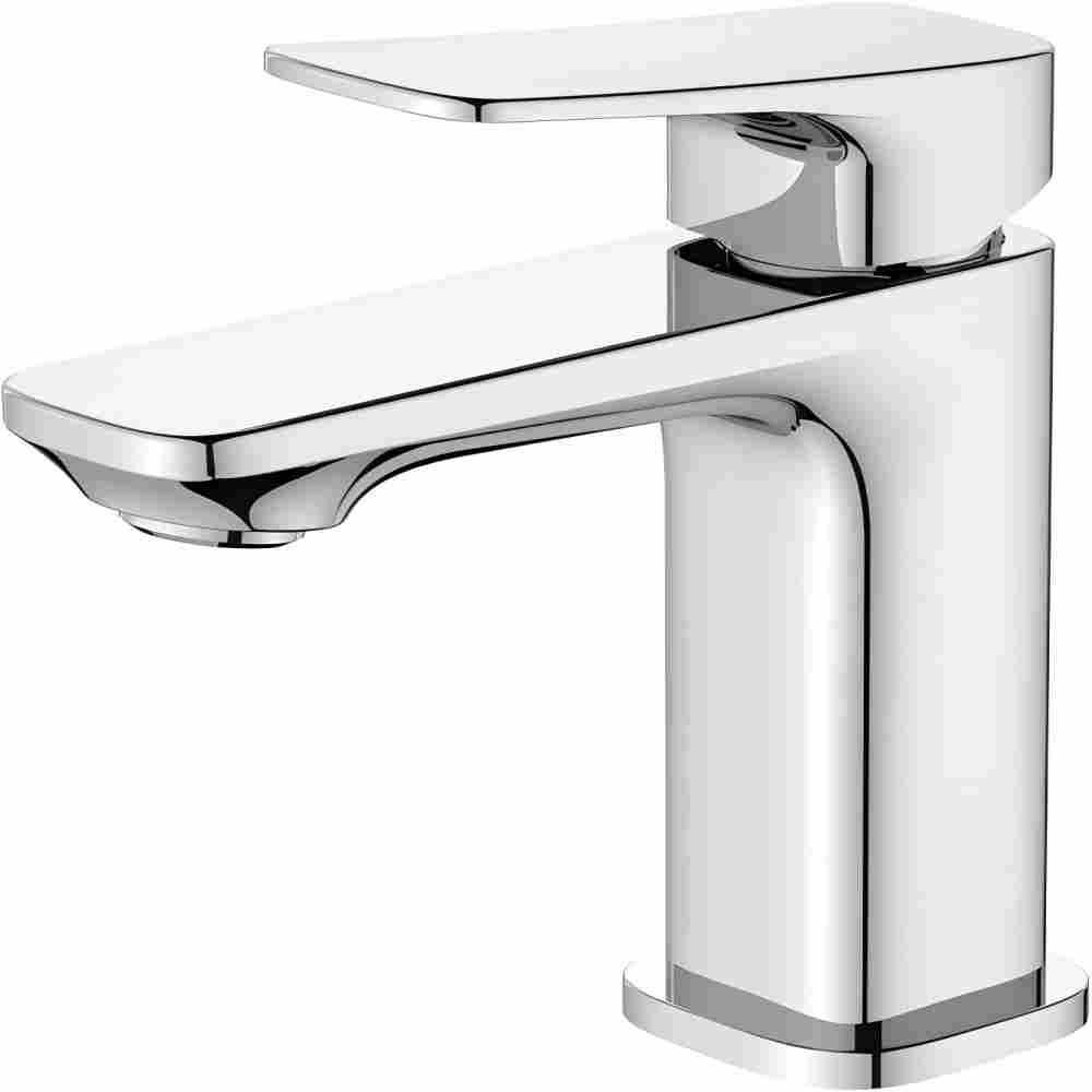 WASCHBECKENMISCHER, Einhebelarmatur für Badezimmer Höhe 138 mm - Chromfarben, Metall (4/10/12cm) - BELZ