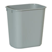 MÜLLEIMER Rechteckiger Aus Polyethylen 12,9 Liter 30,8x21x29 cm Grau - Grau, Metall (21/30.8/29cm) - PROREGAL