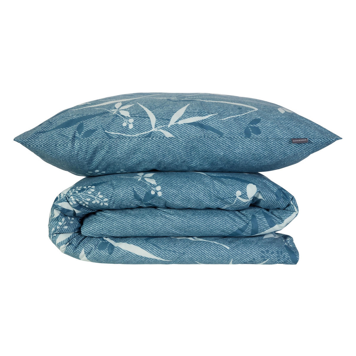 BETTWÄSCHESET Kicky - Renforcé - 2-teilig - 155 x 220 cm - Petrol - Petrol, Textil (155/220cm) - SCHIESSER