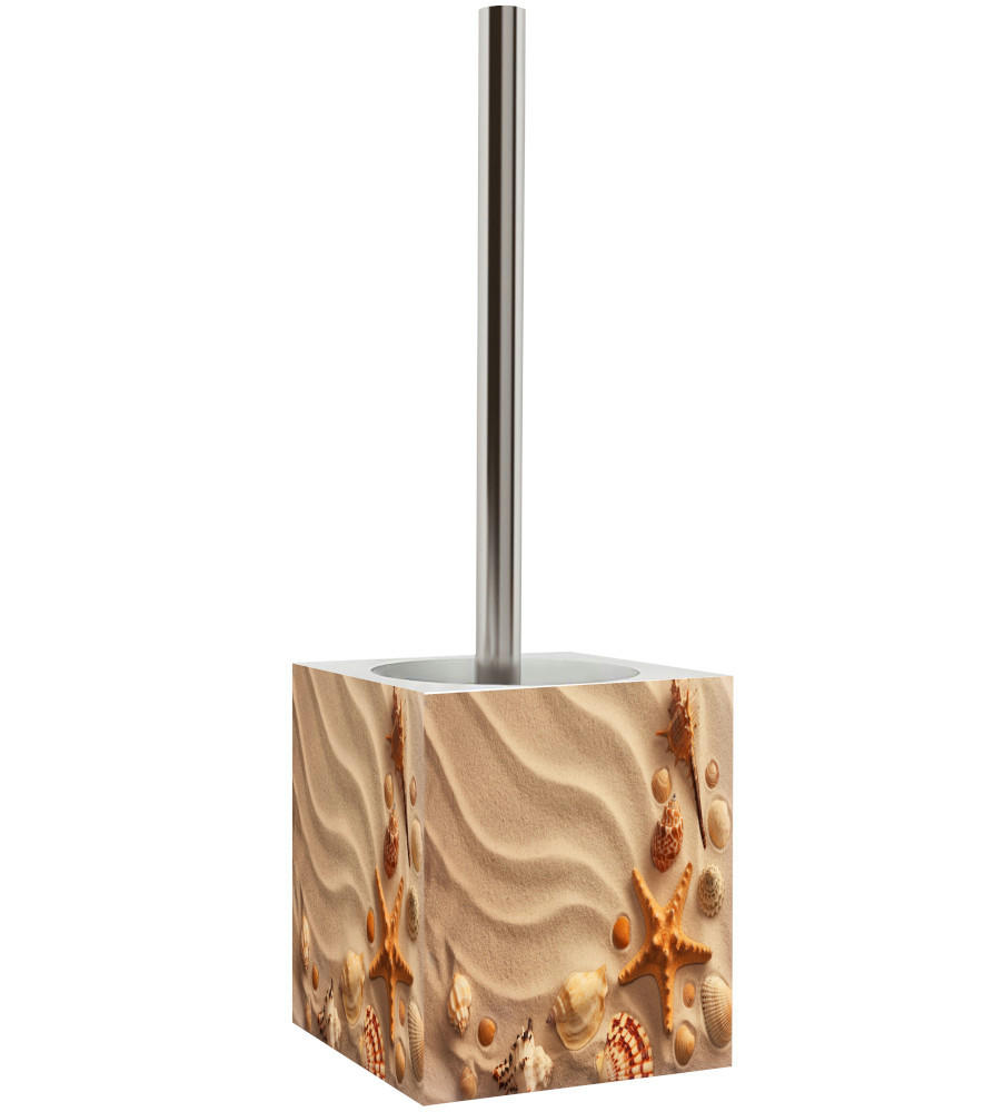 Sanilo Wc-Bürste Braun, Beige, Creme, Hellbraun, Rotbraun 10x37x10 cm