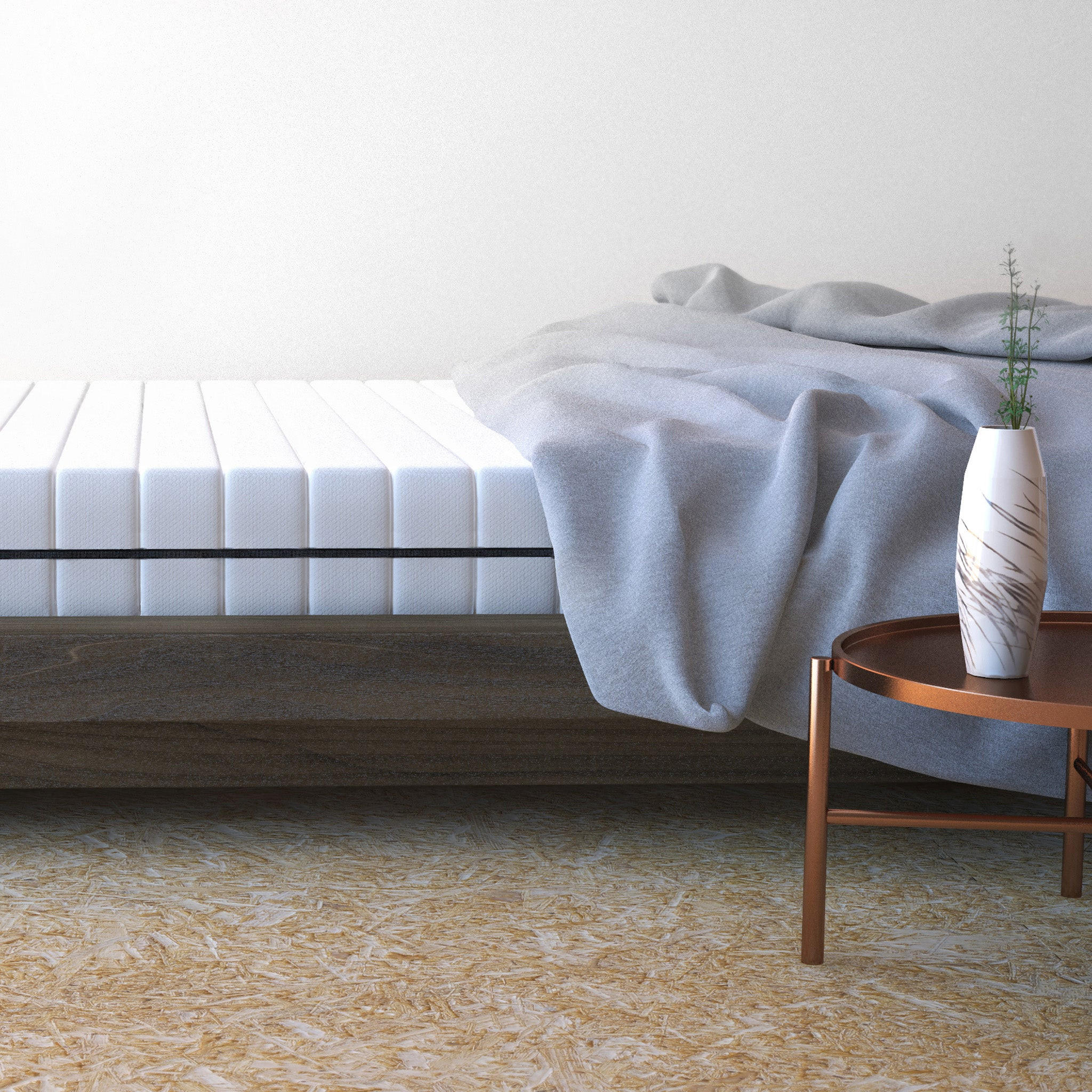 Thumbnail - Mister Sandman Kaltschaummatratze, Weiß, Textil, H2 + H3, Füllung: Kaltschaum, Rechteckig, 200x200 cm, Oeko-Tex® Standar...