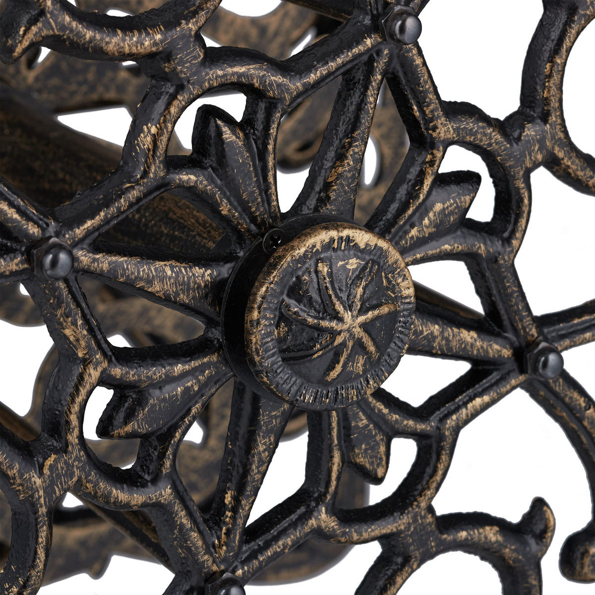 SCHLAUCHHALTER - Multicolor, Metall (33/52/31cm) - Relaxdays