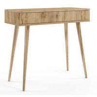 KONSOLENTISCH Golden Craft Eiche Mit Massivholzbeinen - Multicolor, Holzwerkstoff (40/39/80cm) - Sepro Meble