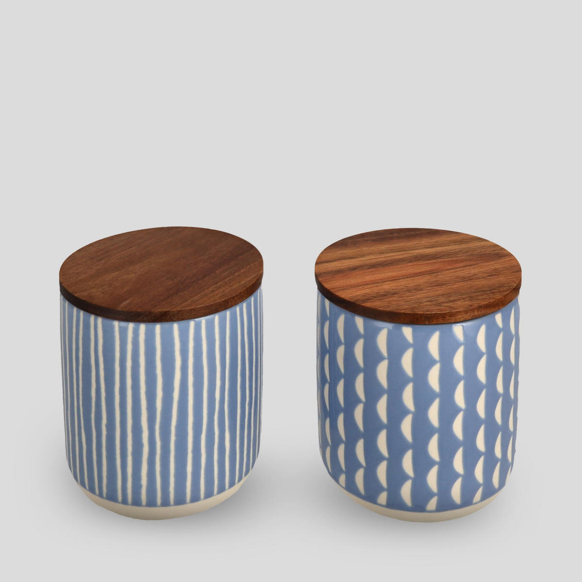 CONTAINER Kontti - Hellblau, Stein (11/13/11cm) - home&you