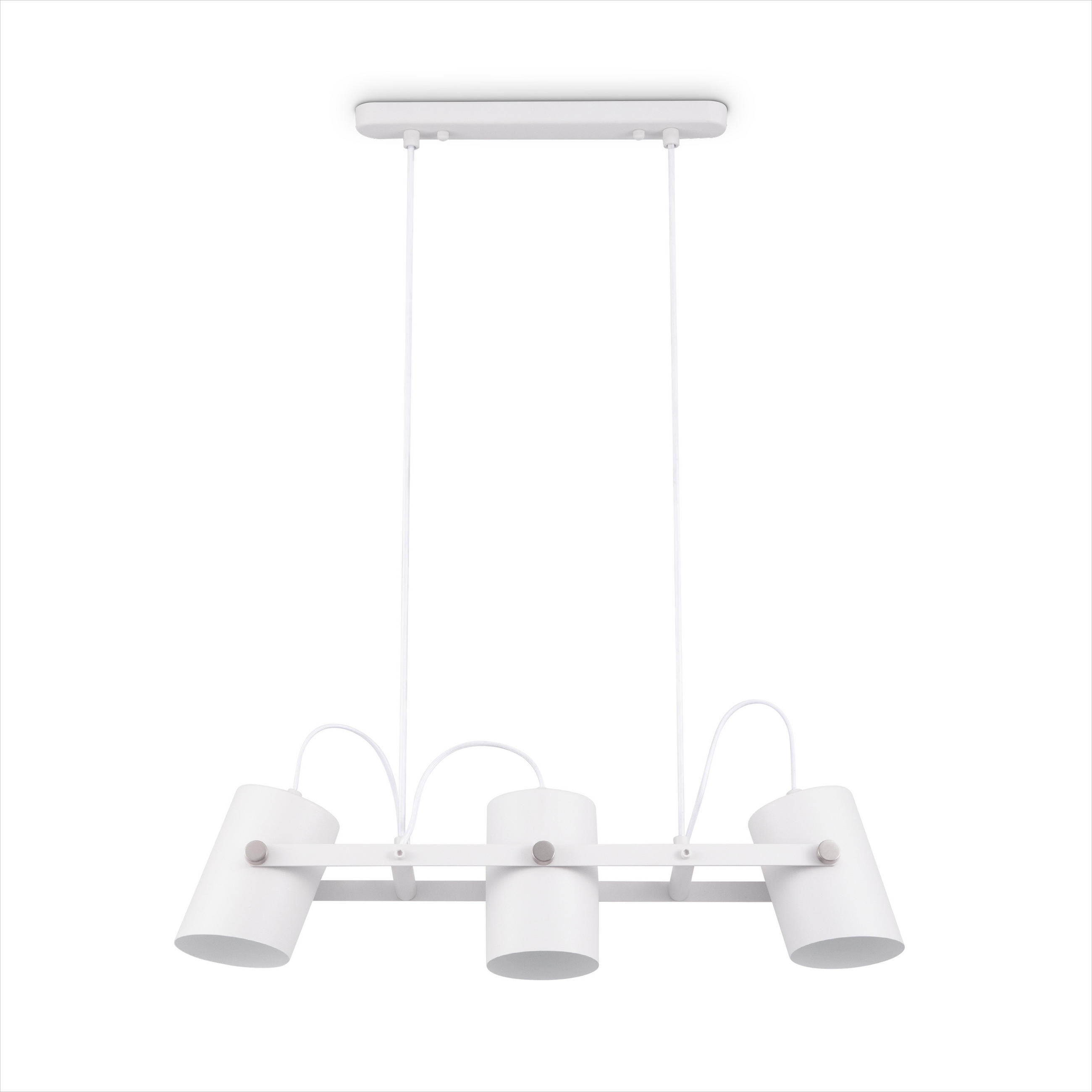 PENDELLEUCHTE Karl - Weiß, Metall (67.2/13/20.7cm) - Paco Home