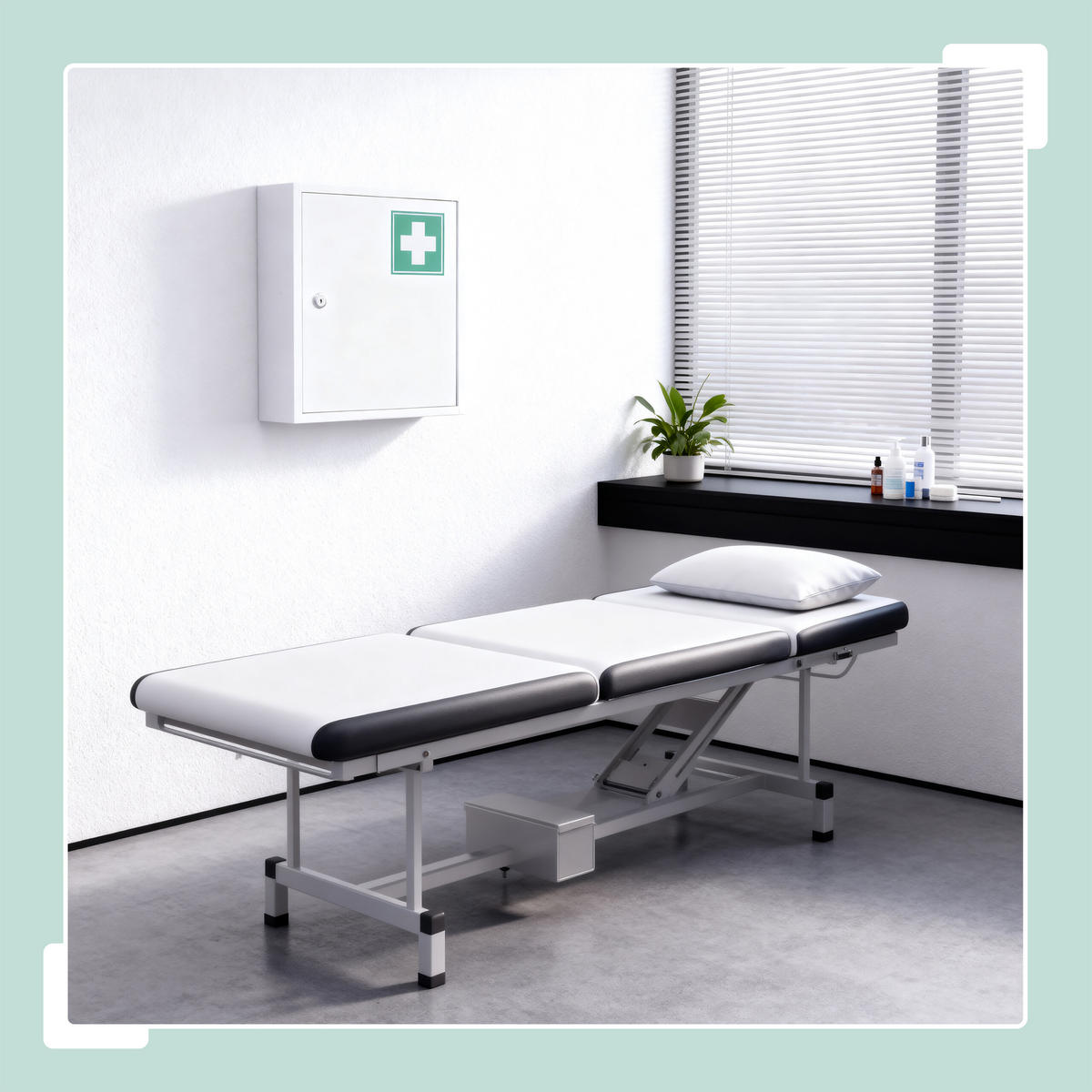 MEDIZINSCHRANK - Weiß, Metall (31.5/36/10cm) - Relaxdays