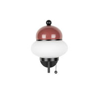 WANDLEUCHTE Bumble Rot - Rot, Metall (18/28/28cm) - Zuiver