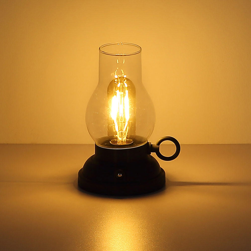 LED TISCHLEUCHTE PETRO Grün - Grün, Glas (12.5/10.7/17.5cm) - Globo Lighting