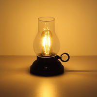 LED TISCHLEUCHTE PETRO Grün - Grün, Glas (12.5/10.7/17.5cm) - Globo Lighting