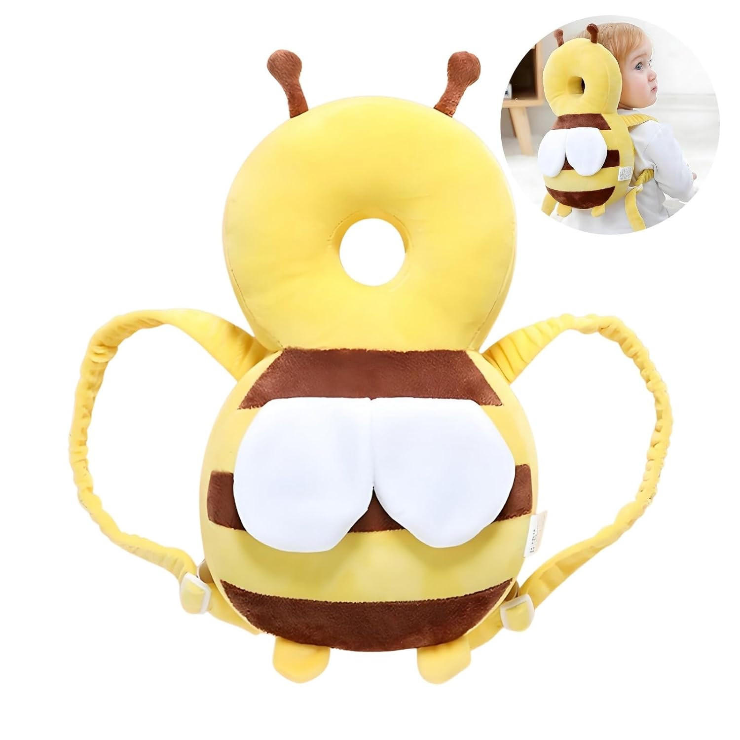 BABYKISSEN – stützend, schützt vor dem Herunterfallen – Gelb - Gelb, Textil (20/33cm)