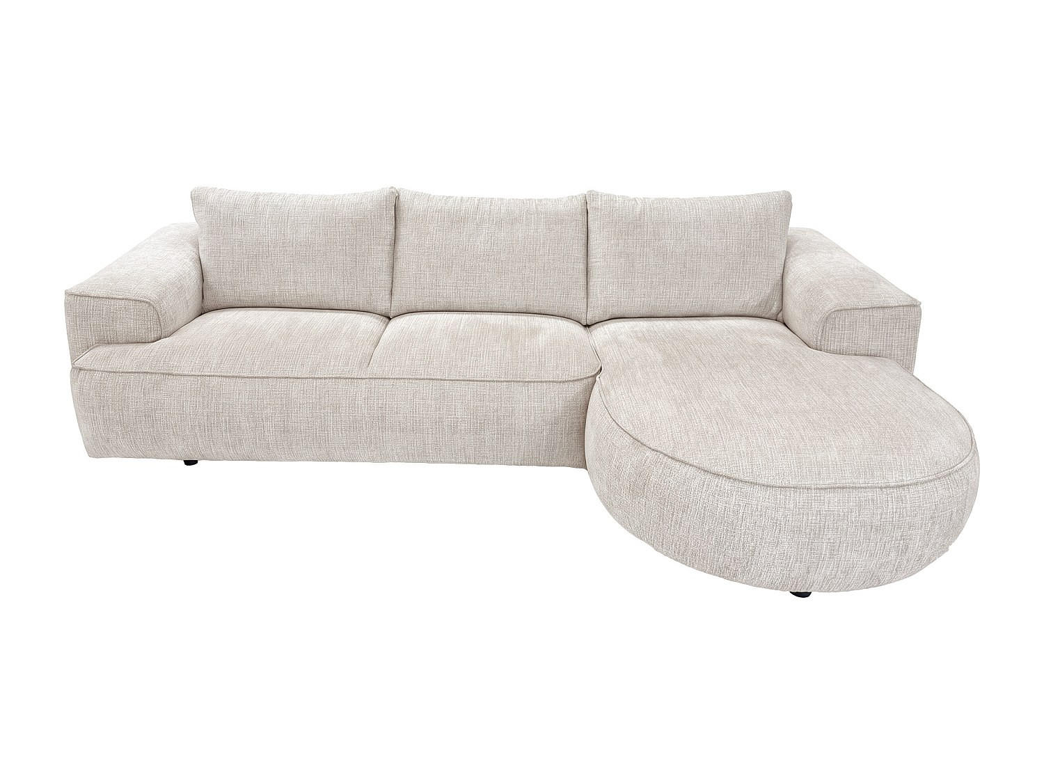 Vente-Unique Sofa Beige 273x85.5x164 cm