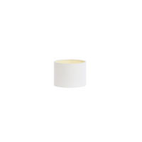 LAMPENSCHIRM - Weiß - 20/20/15 cm - Weiß, Textil (20/20/15cm) - Light & Living
