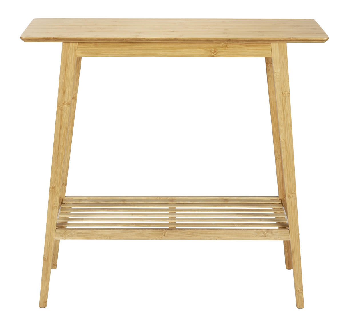 KONSOLENTISCH Bambus Kona 80/76/30 cm - Braun, Naturmaterialien (30/80/76cm)