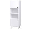 BÜCHERREGAL Venus - Weiß, Holzwerkstoff (50/121/40cm) - RAUMHIRSCH FURNITURE
