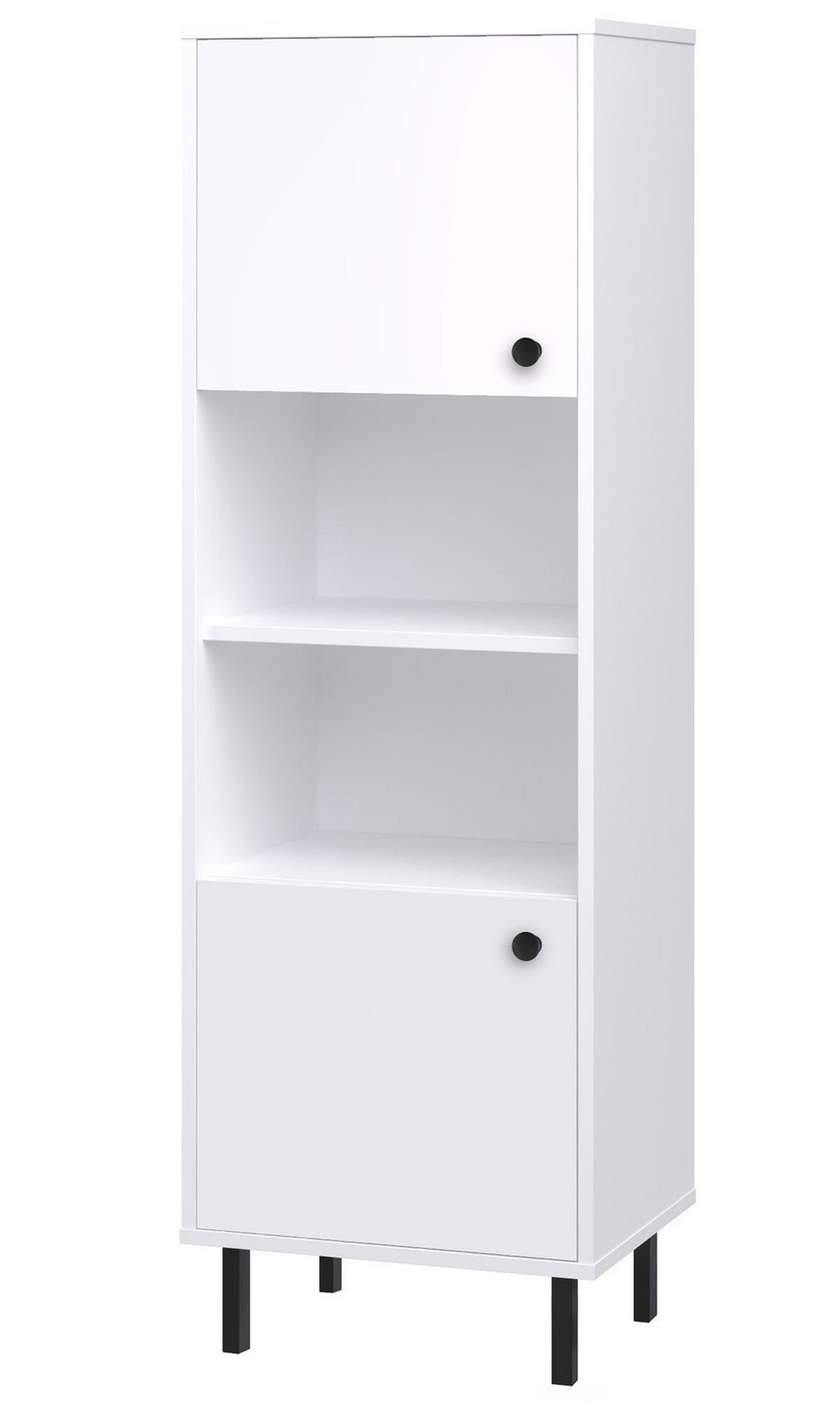 BÜCHERREGAL Venus - Weiß, Holzwerkstoff (50/121/40cm) - RAUMHIRSCH FURNITURE