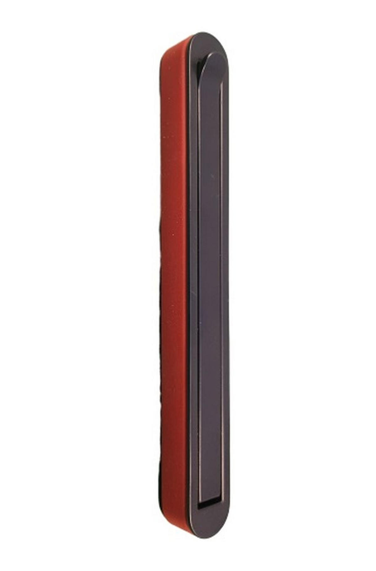 GARDEROBENHAKEN klappbar Wandhaken Klapphaken schwarz Haken Silikonring rot - Schwarz, Metall (1.6/14/14cm) - Livingpoint24