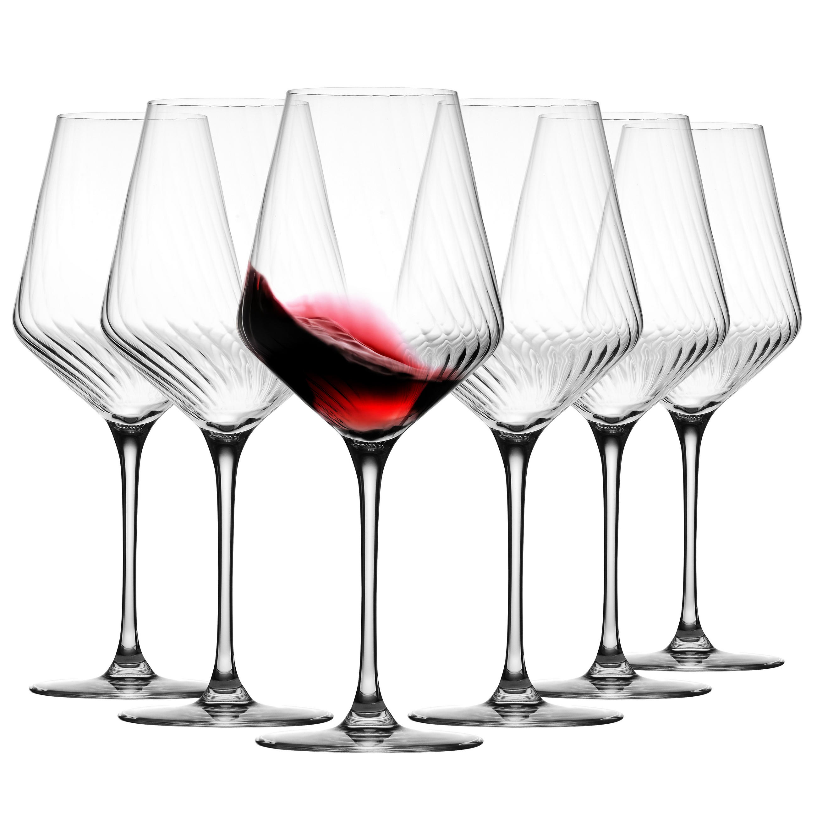 Krosno Glass Rotweingläser Transparent