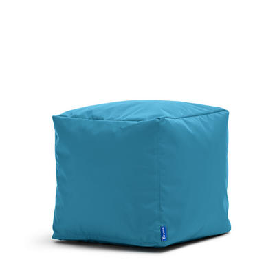 Bruni Sitzwürfel Blau, Blau 40x40x40 cm