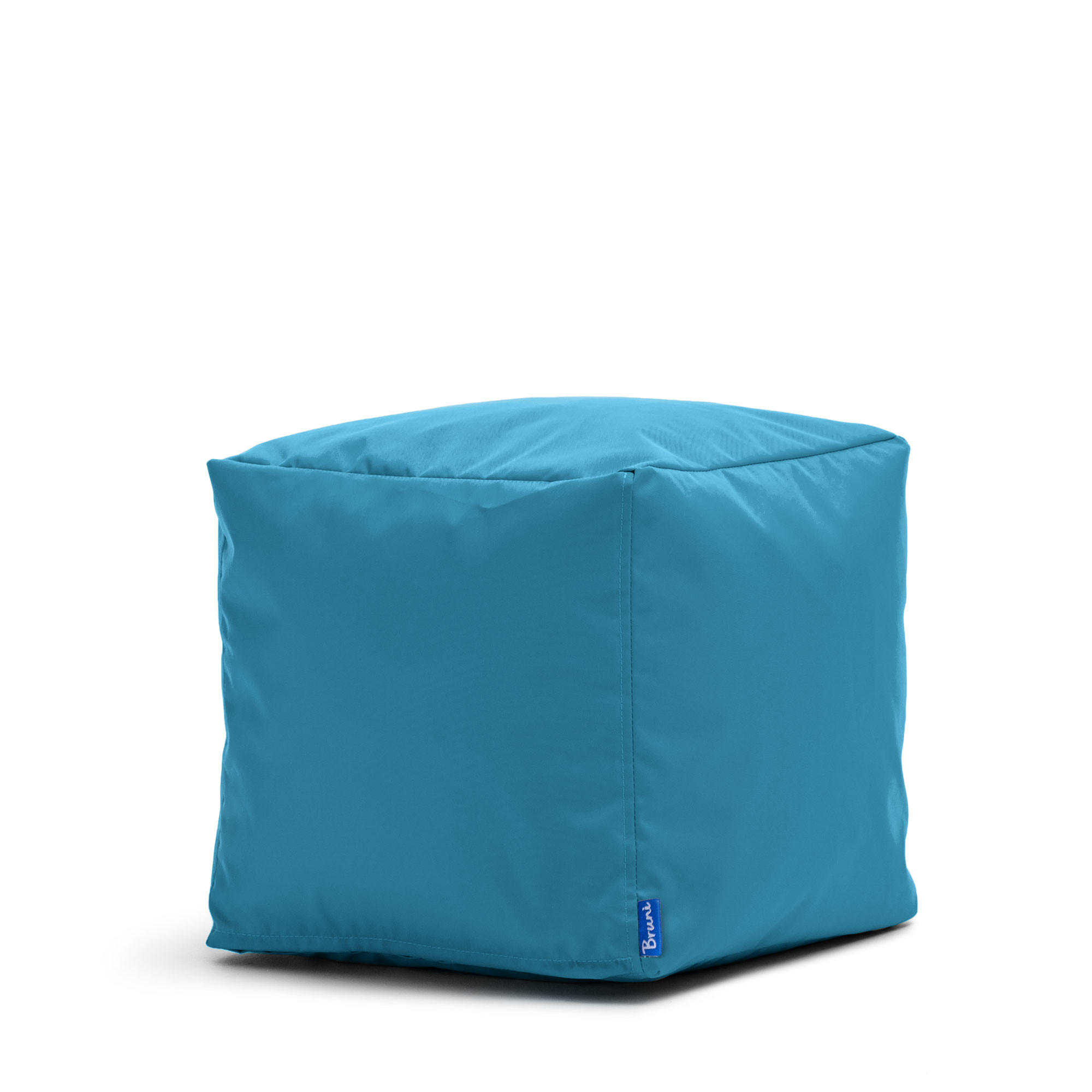 SITZWÜRFEL Outdoor Cubo blau - Blau, Textil (40/40/40cm) - Bruni