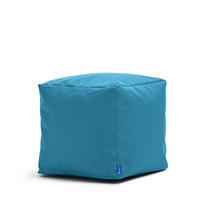 SITZWÜRFEL Outdoor Cubo blau - Blau, Textil (40/40/40cm) - Bruni