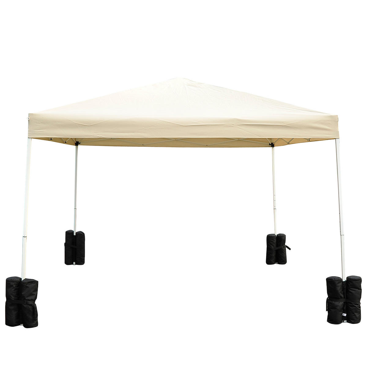BESCHWERUNGSSACK 4er-Set DE-11351 für Pavillon, max. 15 kg/Sack Schwarz - Schwarz, Textil (14/42/14cm) - ComfortXL