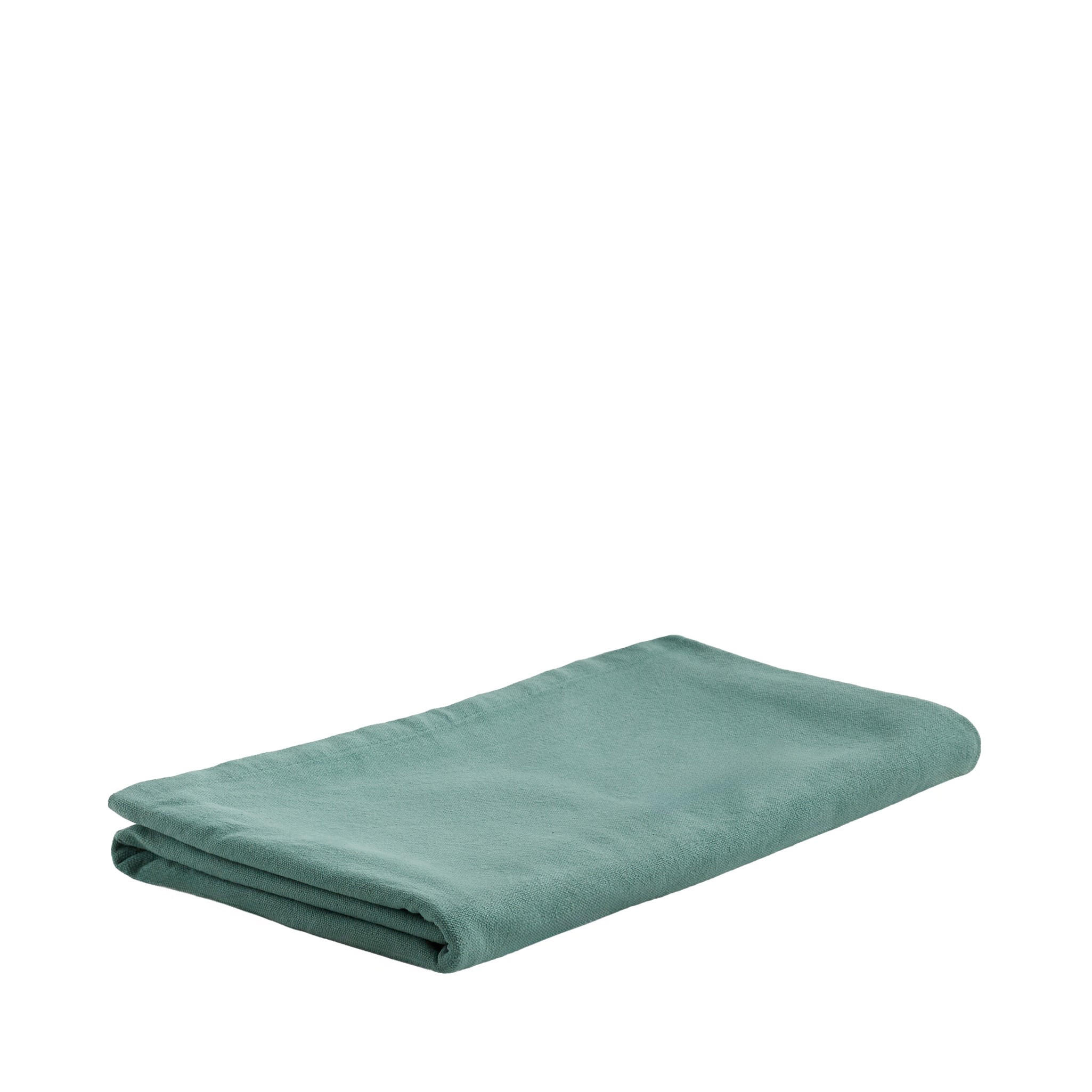 BAUMWOLLBETTDECKE Taromina - Dunkelgrün, Textil (200/220cm) - home&you