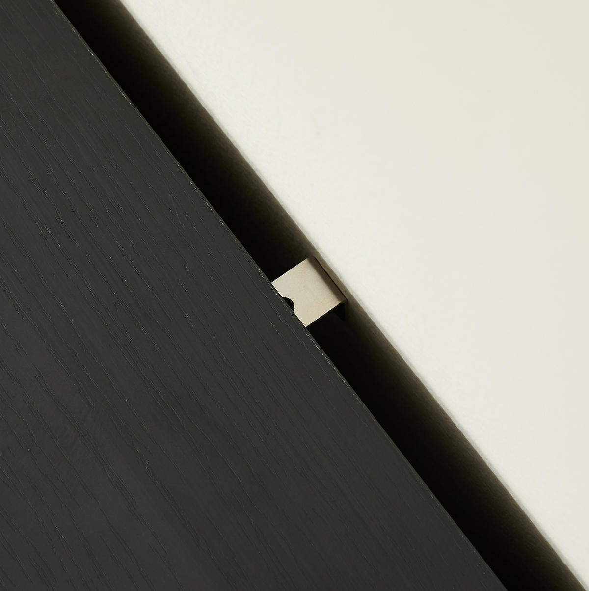 SIDEBOARD 169/40/80 cm Schwarz aus MDF mit verstellbaren Einlegeböden - Schwarz, Holzwerkstoff (40/80/169cm) - OKMYHOME
