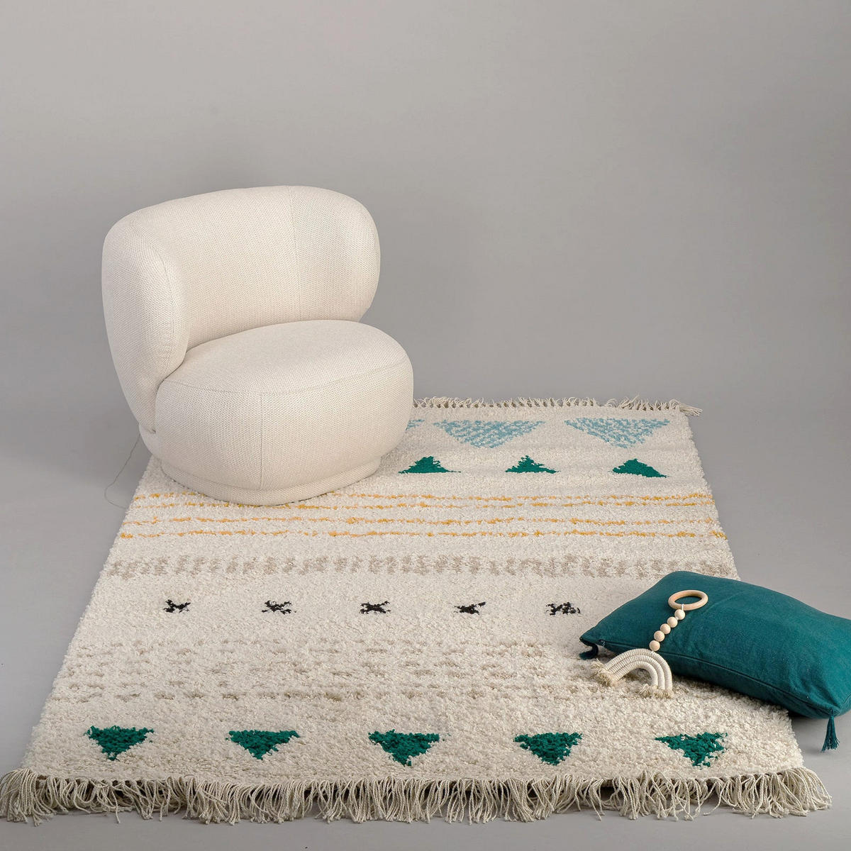 KINDERTEPPICH weich und farbenfroh mehrfarbig - Multicolor, Textil (160/230cm) - AFK Living