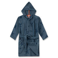 BADEMANTEL Jungen Blau Baumwolle - Blau, Textil (104null) - Sanetta