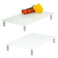 HERDABDECKPLATTE, weiß - Weiß, Glas (30/6/52cm) - bremermann