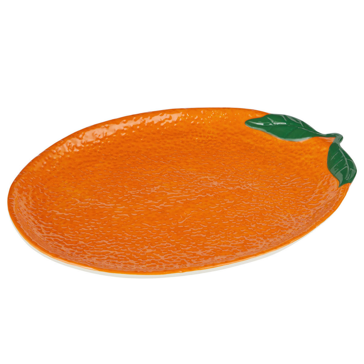 DEKOTELLER Orange - Dunkelorange, Keramik (2.7cm) - Butlers