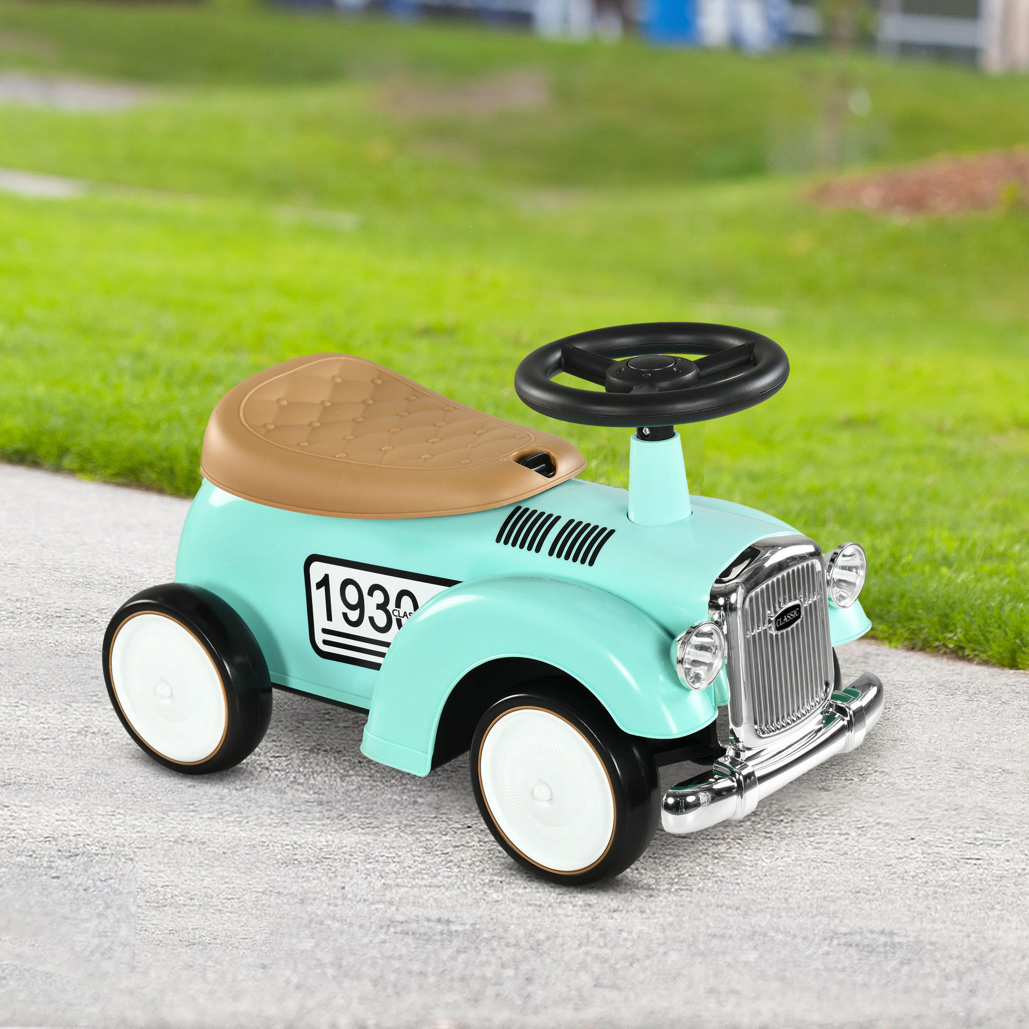 Thumbnail - Aiyaplay Rutschauto,, Grün, Metall, 27x35x58 cm, unisex, Outdoor Spielzeug, Kinderfahrzeuge