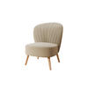 SESSEL Lumora mit Holzbeinen beige - Beige, Holz (68/82/78cm) - Panda Möbel