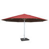 SONNENSCHIRM Rot - Rot, Textil (500/500cm) - MCW