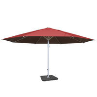 SONNENSCHIRM Rot - Rot, Textil (500/500cm) - MCW