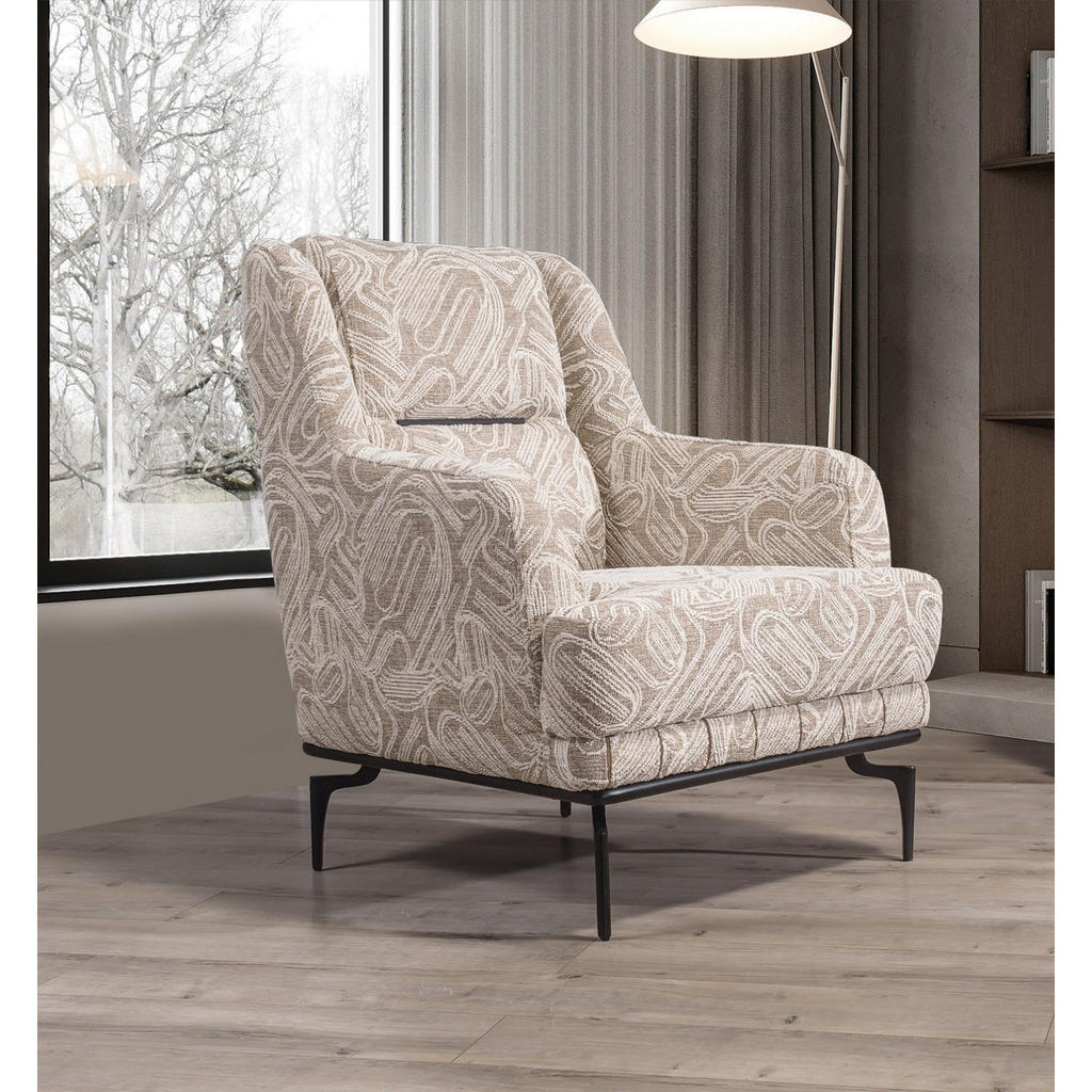 Thumbnail - Villa Möbel Sitzgarnitur, Creme, Holz, 4-Sitzer, 227x82x97 cm, Wohnzimmer, Sofas & Couches, Sitzgarnituren