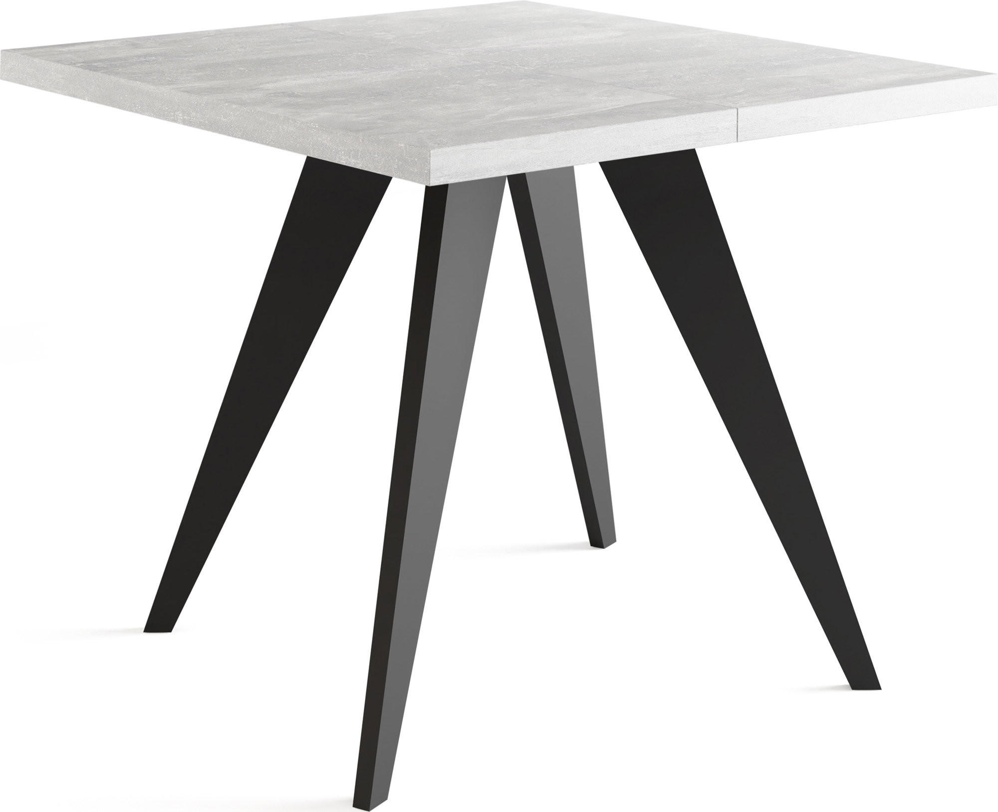 WFL Group Esstisch Hellgrau 200x76x100 cm