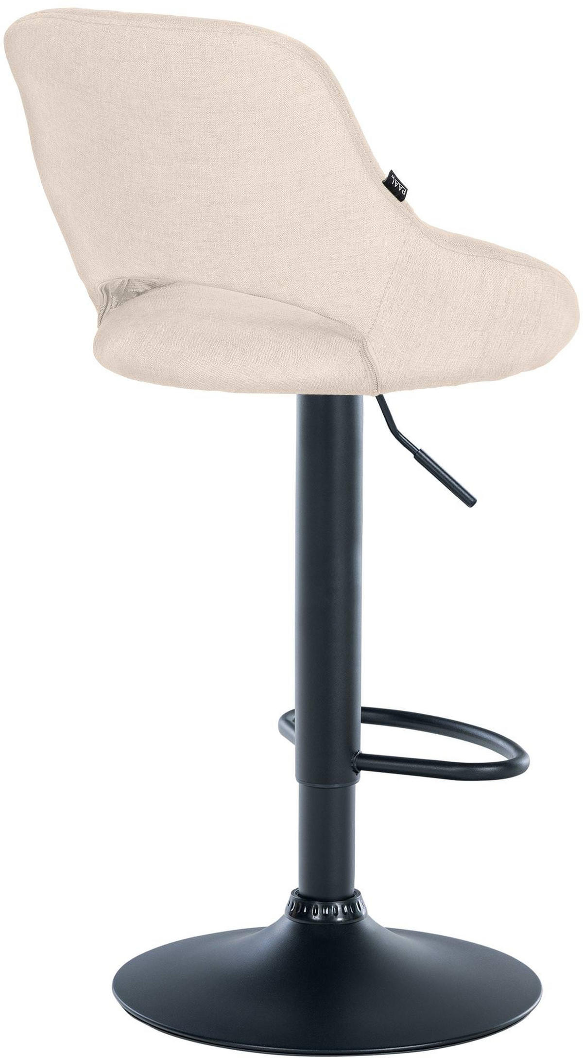 BARHOCKER 2er Set Stoff creme - Creme, Textil (47/85/48cm) - CLP