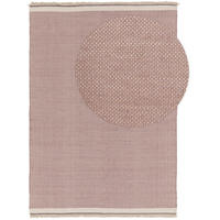 WOLLTEPPICH Karla Pink 120x170 cm - Pink, Naturmaterialien/Textil (120/1cm) - KUNSTLOFT
