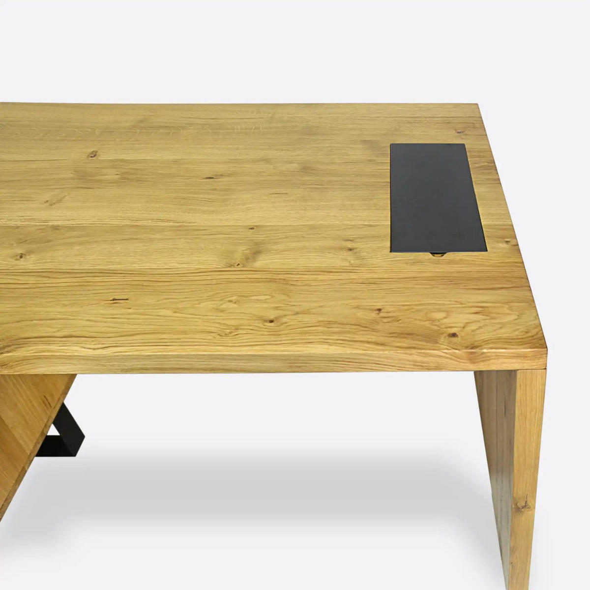 SCHREIBTISCH für Ihr Arbeitszimmer MOCCA - Eichefarben, Holz (80/150/75cm) - Rawood Furniture