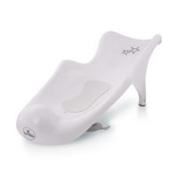BABYBADEWANNE Einlage 0130490626 weiß Sterne Badewanneneinlage ab Geburt, Vakuumfüße, rutschfest - Weiß, Kunststoff (23/51cm) - Lorelli