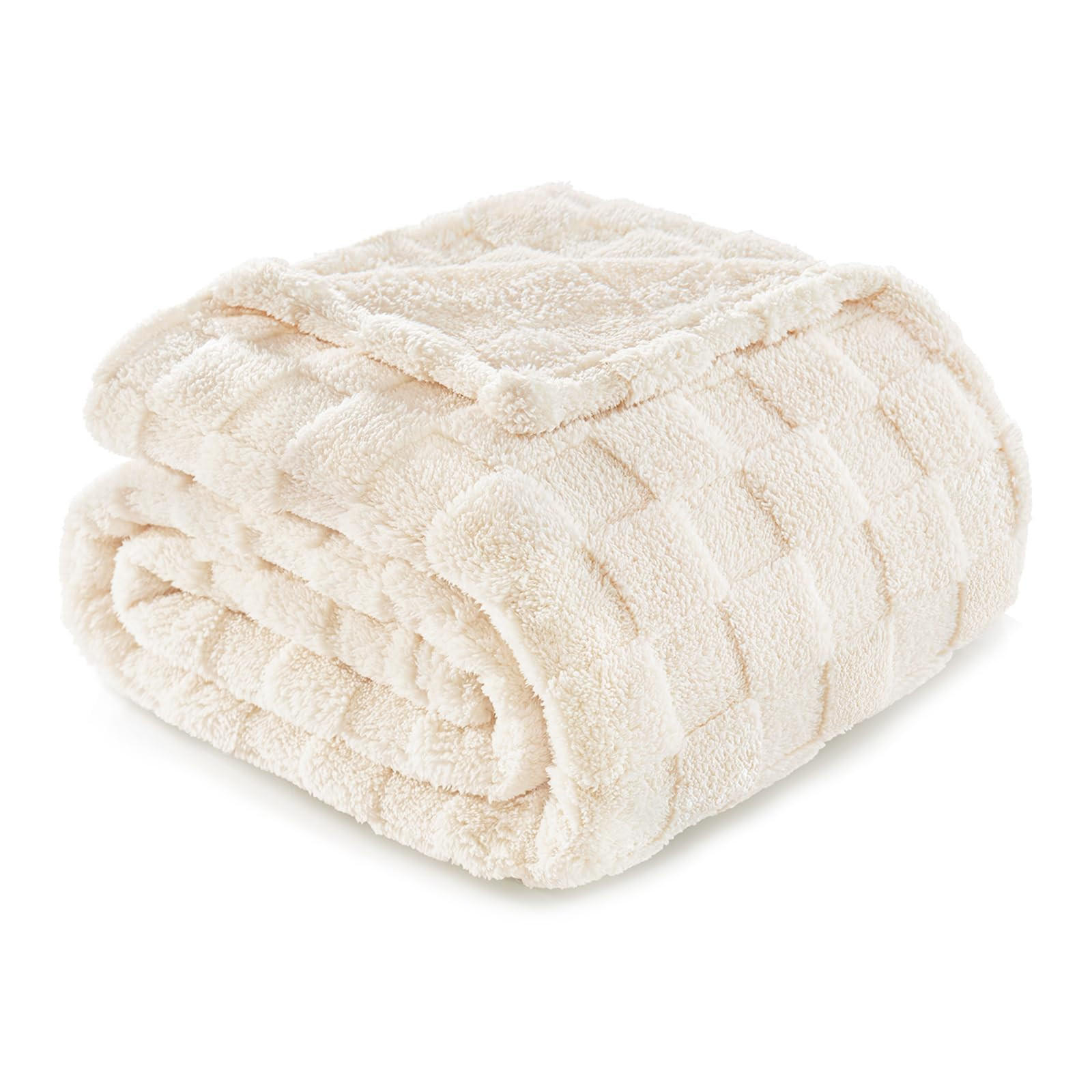 WOHNDECKE Uni Doubleface 150/200 cm - Beige, Textil (150/200cm) - Kaket