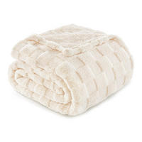 WOHNDECKE Uni Doubleface 150/200 cm - Beige, Textil (150/200cm) - Kaket