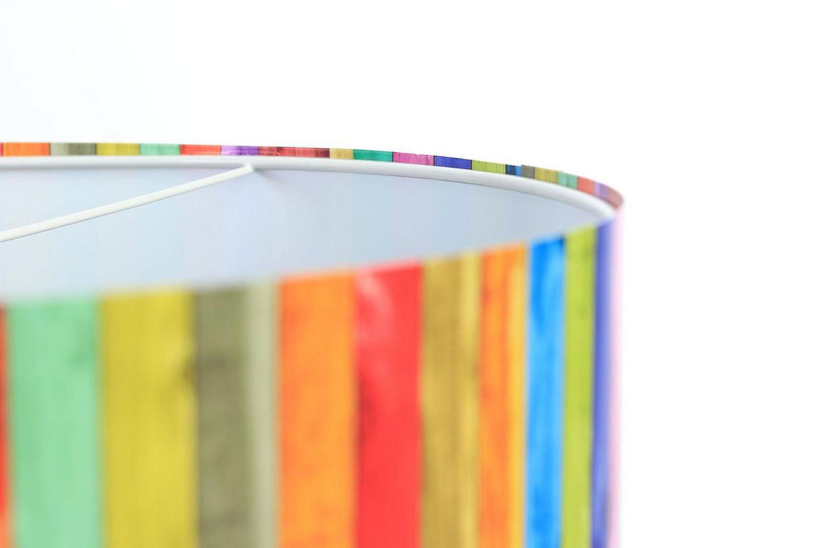 HÄNGELEUCHTE Bunt 40/20 cm - Multicolor, Kunststoff (40/0.6/20cm) - ONZENO
